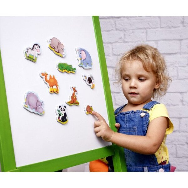 Купить Мой маленький мир на магнитах "Зоопарк" Vladi Toys VT3106-10 Артикул: 4820195053133 Фото №4