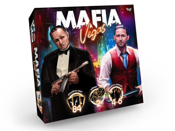 Развлекательная игра Danko Toys MAFIA Vegas укр MAF-02-01U (2000904052844)