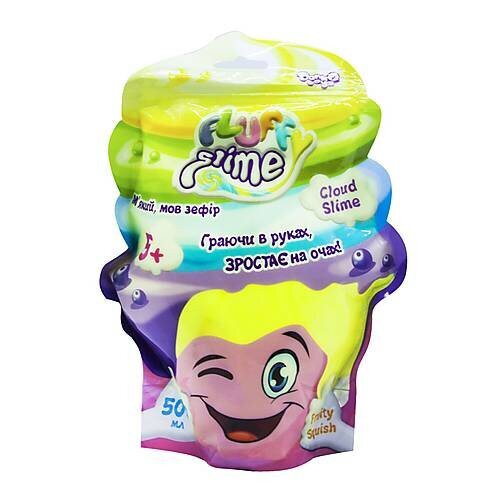 Ароматний слиз-лизун Danko-Toys &quot;Fluffy Slime&quot; пакет 500 г укр FLS-02-01U (2000989066729)