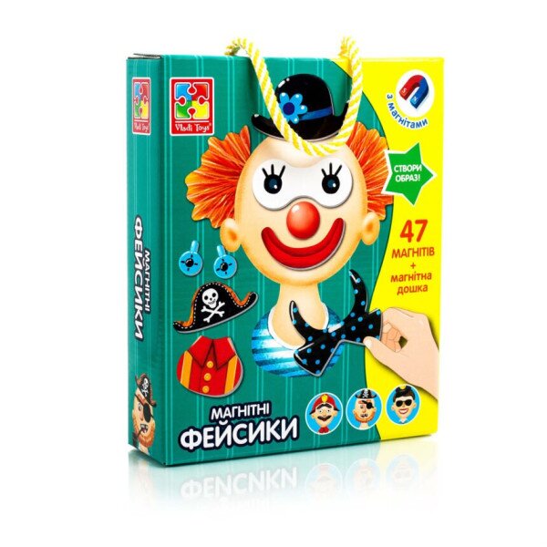 Магнитная игра VLADI TOYS фейсик VT3702-15 (4820195057773)