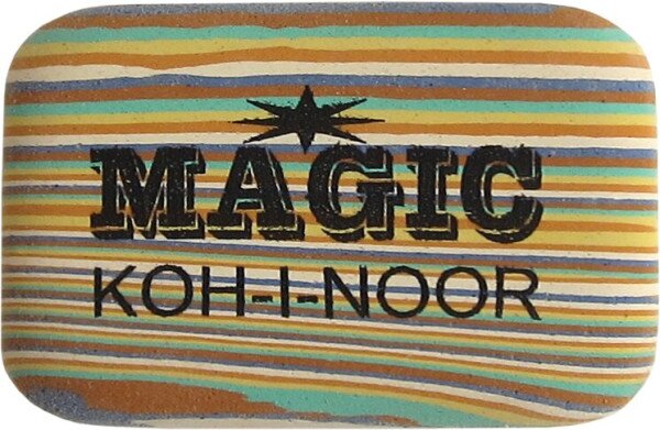 Гумка &quot;KIN&quot; 6516/40 &quot;Magic&quot; з натурального каучуку (8593539225355)(SC)