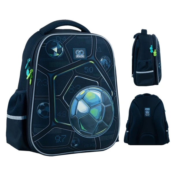 Рюкзак каркасний для хлопчика GoPack GO24-165M-7 Синій (4063276113979А)(SC)
