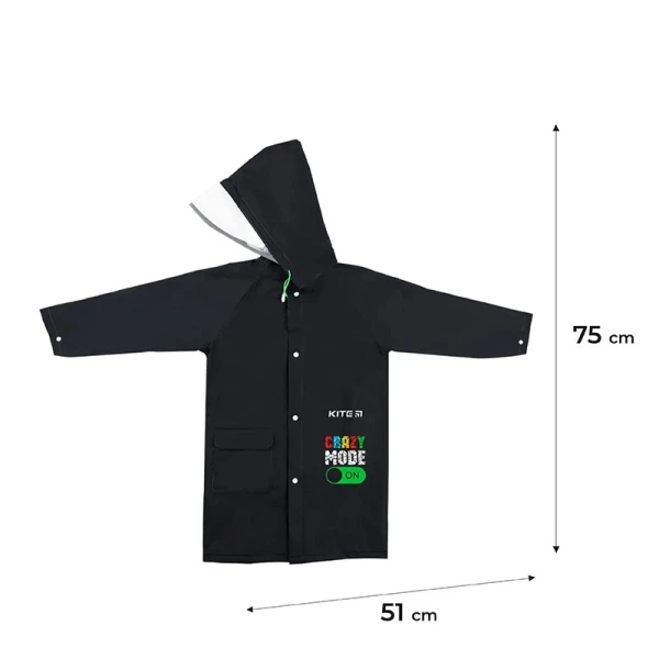 Купить Дождевик для мальчика KITE K24-2600M M Черный (4063276189035A) Артикул: 4063276189035 Фото №2