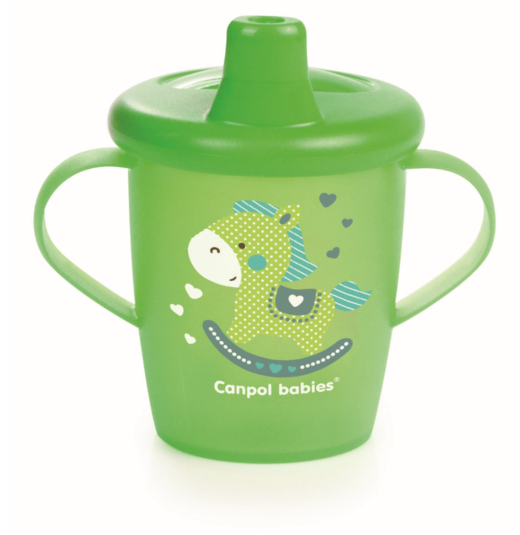 Кружка непроливайка 250мл.-зелена 31/200gre Canpol babies (2000901397474)