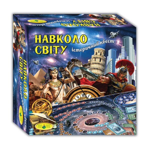 Игра &quot;Вокруг света&quot; историческая учебная 2296 (4820121182296)