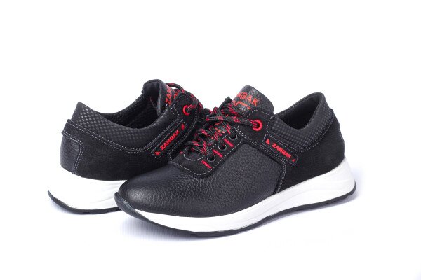 Кросівки Zangak 224BLACK-RED 34 Чорно-червоний (2000903983224D)(SN)