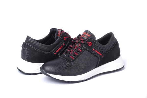 Кросівки Zangak 224BLACK-RED 34 Чорно-червоний (2000903983224D)(SN)
