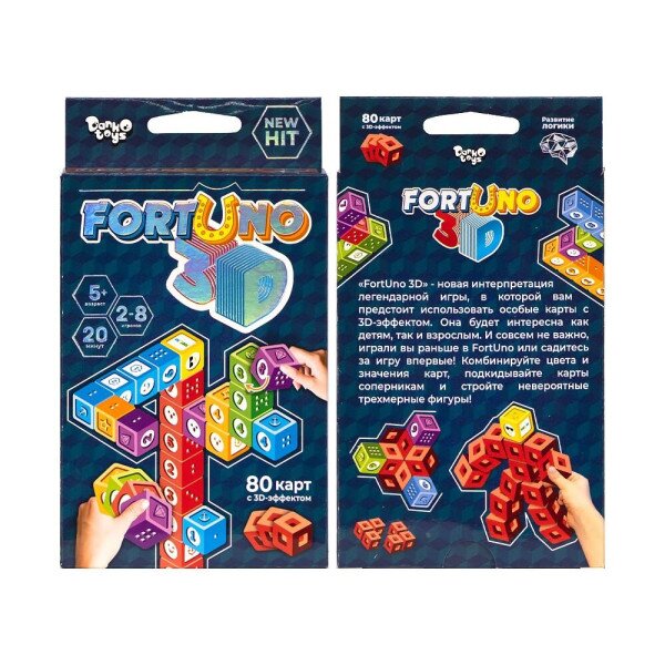 Настільна розвиваюча гра &quot;Fortuno 3D&quot; укр