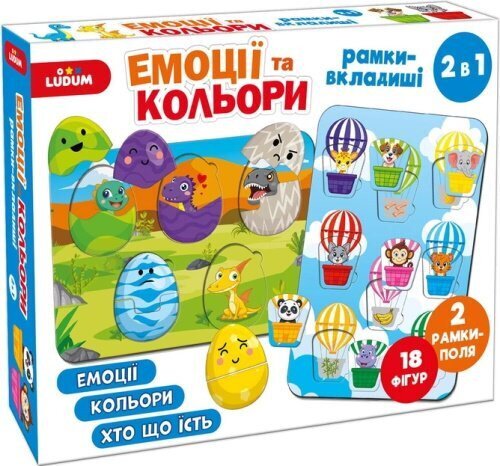 Гра настільна &quot;Емоції та кольори&quot; Ludum ME5032-17 (4820215155915)