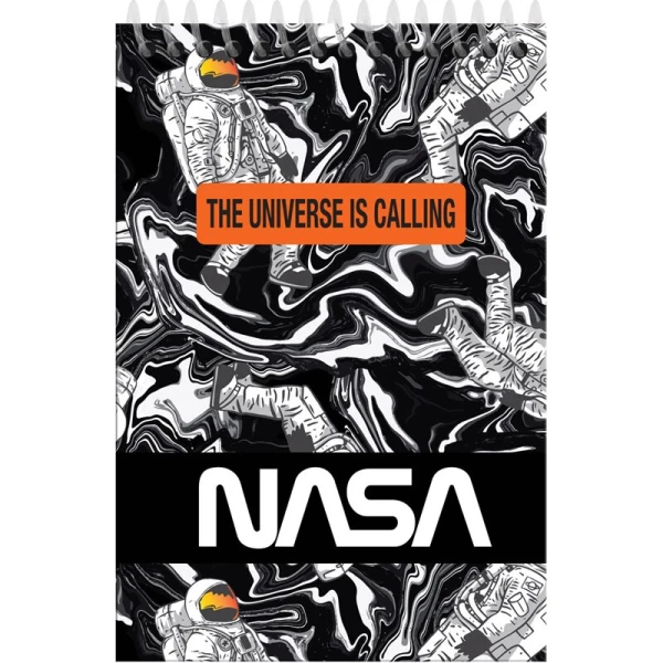 Блокнот на спирали Kite NASA NS22-196 Разноцветный (4063276124821)(SC)