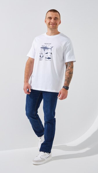 Джинсы Regular Fit мужские 908 32 Темно-синий