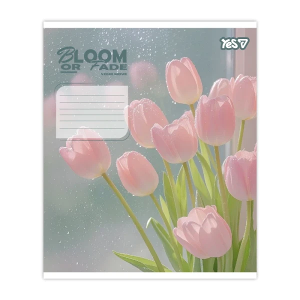 Купити Зошит учнівський "Bloom or fade" YES 768874 24 аркуши Різнокольоровий Артикул: 4823133110189 Фото №3
