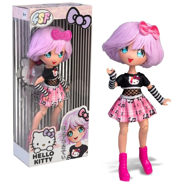 Купити Лялька 4SF MANGA DOLLS серії "Hello Kitty" – ТЕДДІ РОК HKTF0100 Різнокольоровий Артикул: 8056379194156 Фото №1