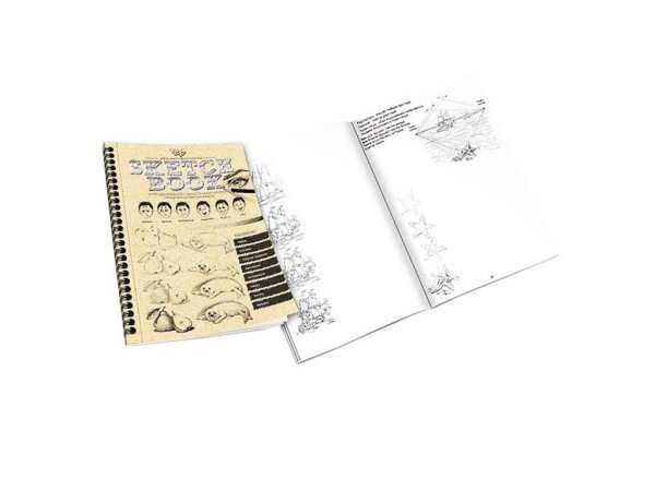 Купить Набор креативного творчества "SKETCH BOOK" SB-01-02 Разноцветный Артикул: 4820186072907 Фото №1