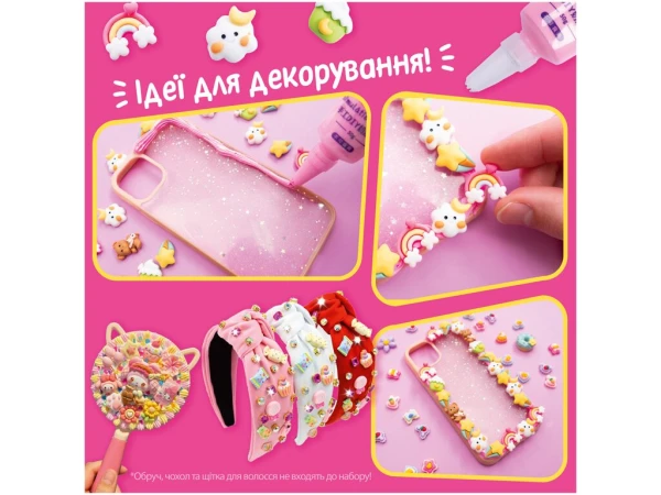 Купить Набор для творчества "Клей с кабашонами. Звезда микс" Vladi Toys VT4600-06 Разноцветный Артикул: 4820234767779 Фото №2