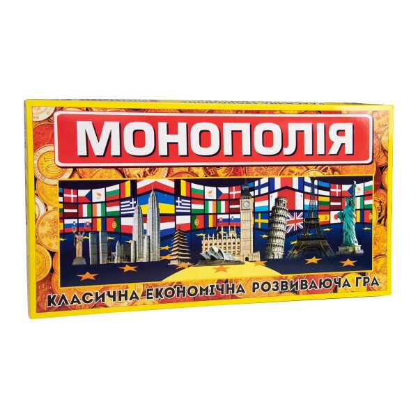 Развивающая игра Strateg «Монополия» 693 Разноцветный