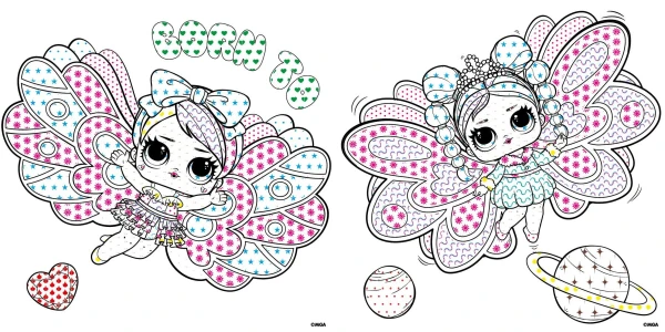 Купить Водная раскраска "L.O.L. Surprize! Fairies" Ideyka WBL005 Разноцветный Артикул: 4823104388029 Фото №2