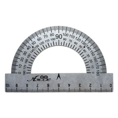 Купить Транспортир Атлас 9015М Разноцветный Артикул: 4820082901394 Фото №1