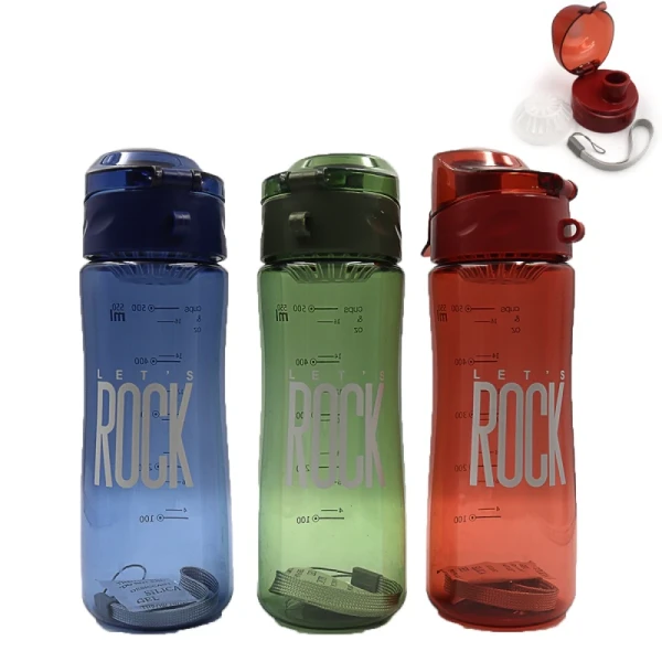 Купити Пляшка для води "Rock" 9180 Різнокольоровий Артикул: 9555079097655 Фото №1