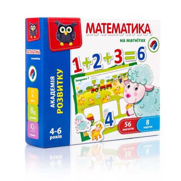 Купить Математика на магнитах Vladi Toys VT5411-04 Артикул: 4820195056141 Фото №1