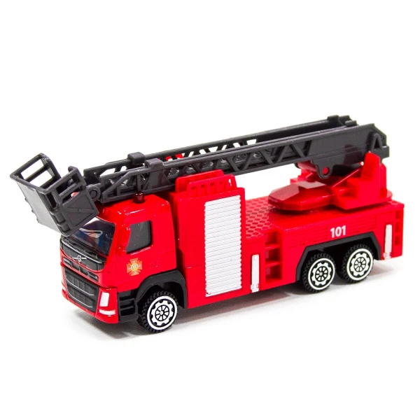 Автомодель - VOLVO ПОЖАРНАЯ МАШИНА со стрелой 250302 Разноцветный (6900007342919)