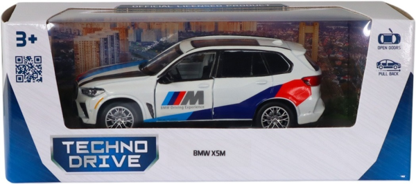 Купити Автомодель BMW X5 M KIDDISVIT 250411 Білий Артикул: 6900007551434 Фото №4