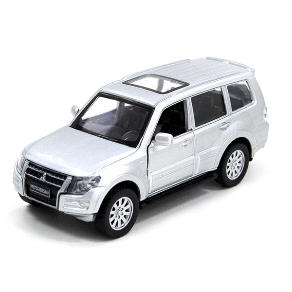 Автомодель MITSUBISHI PAJERO 4WD TURBO TechnoDrive 250282 Серебряный