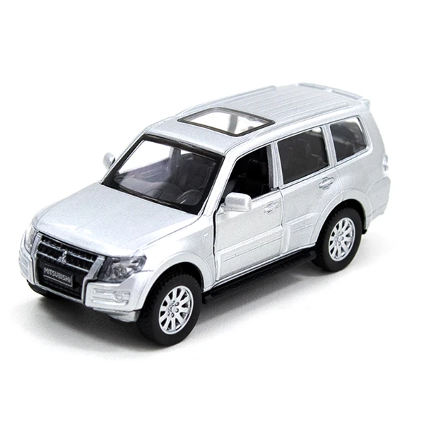 Автомодель MITSUBISHI PAJERO 4WD TURBO TechnoDrive 250282 Срібний