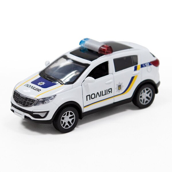 Автомодель Поліція TechnoDrive 250293 Білий (6900007324106)