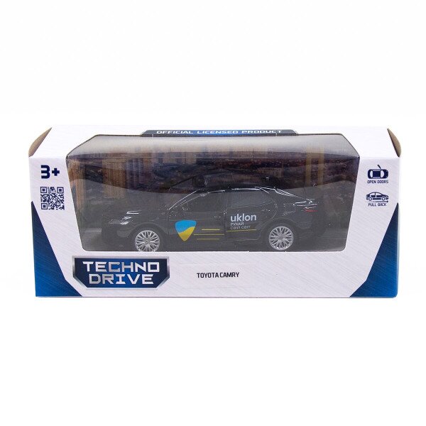 Купить Автомодель Toyota Camry Uklon TechnoDrive 250292 Черный (6900007324090) Артикул: 6900007324090 Фото №3