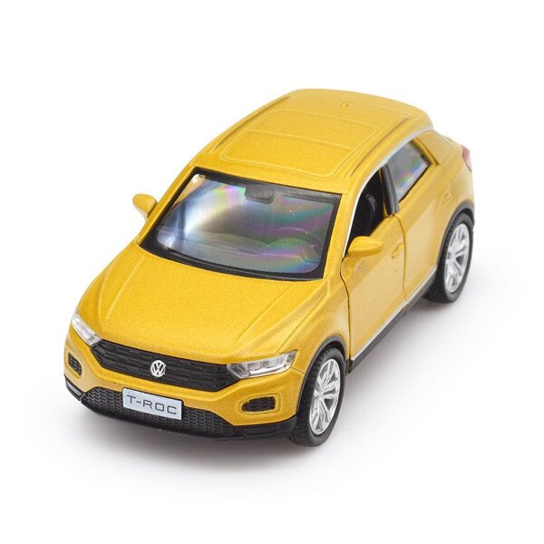 Автомодель Volkswagen T-Roc 2017 TechnoDrive 250345U Золотой (4895065079490)