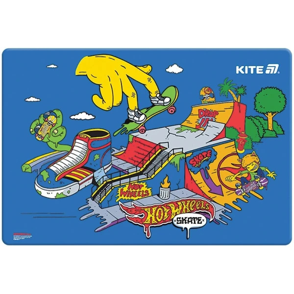 Купити Підкладка настільна Куромі Kite HW25-207-2 Різнокольоровий Артикул: 4063276261205 Фото №1