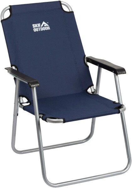 Купити Стілець розкладний Skif Outdoor Breeze dark blue ZF-F002DBL Блакитний Артикул: 4820242922696 Фото №1