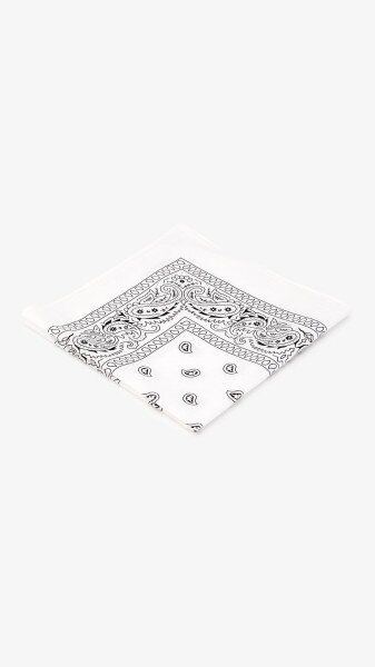 Купить Бандана унисекс 47281 One Size Белый Артикул: 2000999422751 Фото №1