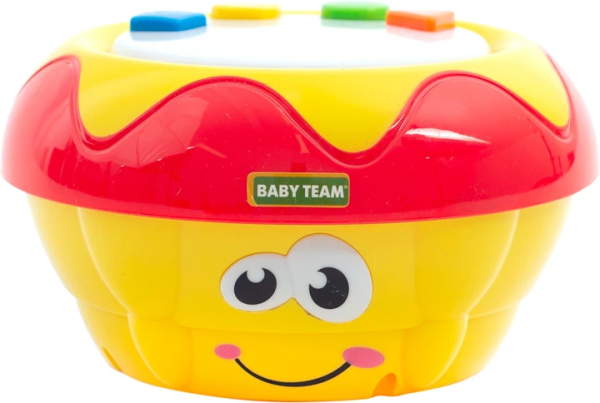 Купить Барабан музыкальный BABY TEAM 8643 Разноцветный Артикул: 4824428086431 Фото №1