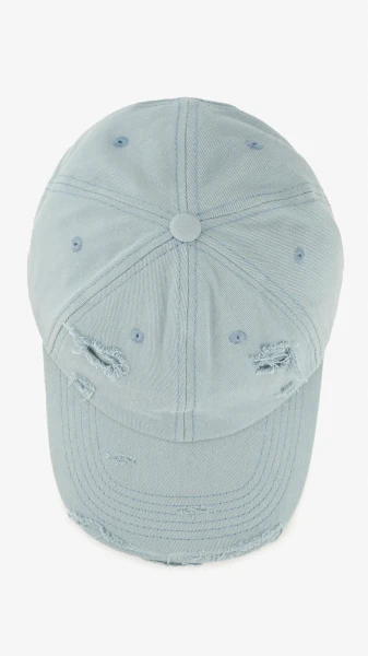 Купить Бейсболка женская 39018-1 One Size Голубой Артикул: 2000999431234 Фото №3