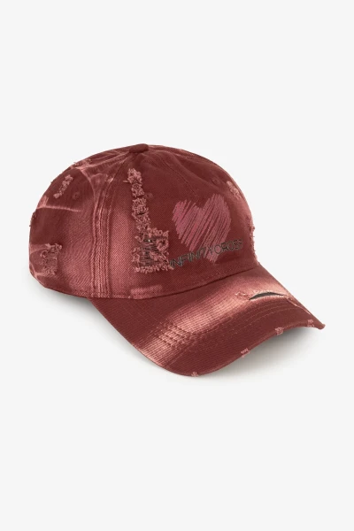 Бейсболка женская 556-1-1 One Size Бордовый