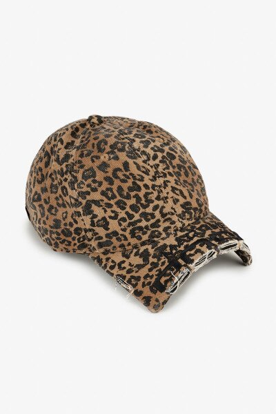 Бейсболка женская 859-1 One Size Леопардовый