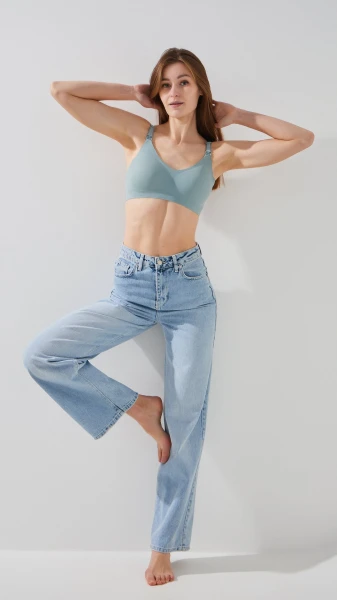 Купити Бюcтгальтер для годування 87020 One Size Блакитний Артикул: 2000999366482 Фото №3