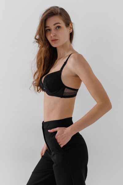 Купить Бюстгальтер Onita de Mas 6806 80C Черный Артикул: 2000990943705 Фото №4