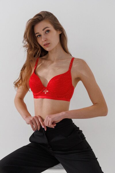 Бюcтгальтер Onita de Mas 9824 80C Червоний