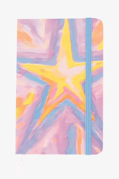 Блокнот на резинке Star 762596ML 80 л. Розовый