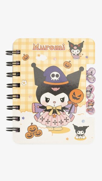 Купити Блокнот на спіралі "Зайчик Kuromi" WOW S0000025726 Жовтий Артикул: 2000999469848 Фото №1