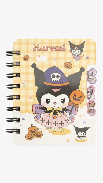 Купить Блокнот на спирали «Зайчик Kuromi» WOW S0000025726 Желтый Артикул: 2000999469848 Фото №1