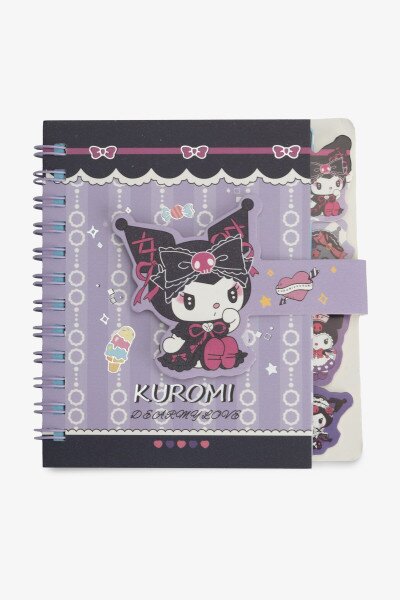Блокнот Сердце &quot;Зайка Kuromi&quot; 6409 60 л. Разноцветный