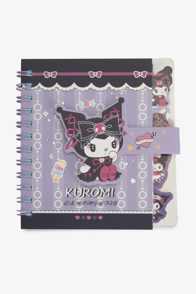 Блокнот Серце &quot;Зайчик Kuromi&quot; 6409 60 арк. Різнокольоровий