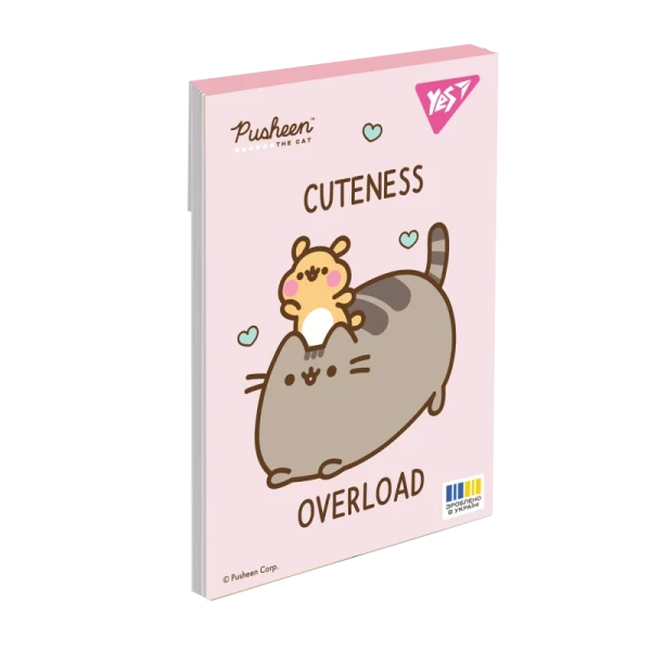 Купить Блокнот YES Pusheen WOW 152111 Разноцветный Артикул: 4823092291394 Фото №2