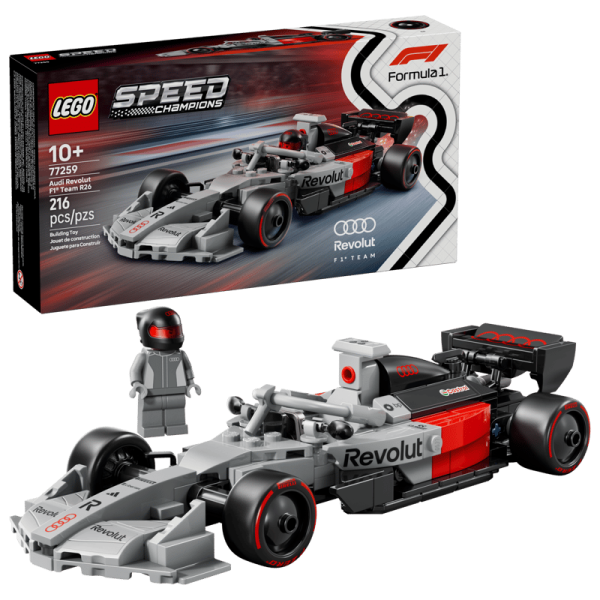 Купить Конструктор "Гоночный автомобиль Audi Revolut F1 Team R26" LEGO 77259 Разноцветный Артикул: 5702018068373 Фото №1