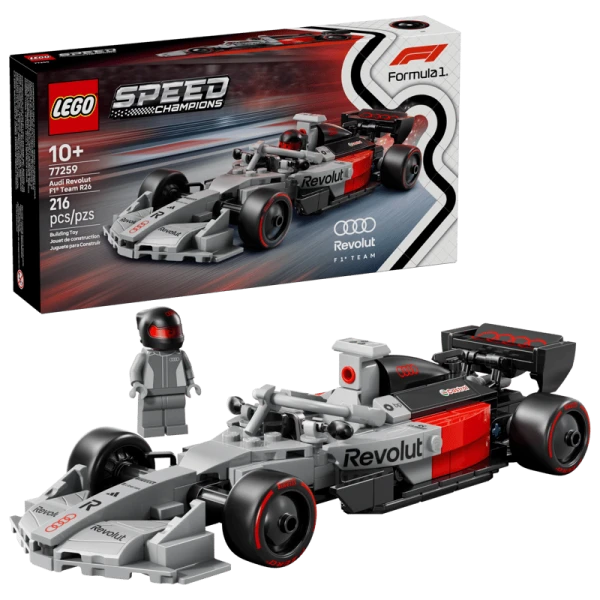 Купить Конструктор "Гоночный автомобиль Audi Revolut F1 Team R26" LEGO 77259 Разноцветный Артикул: 5702018068373 Фото №1