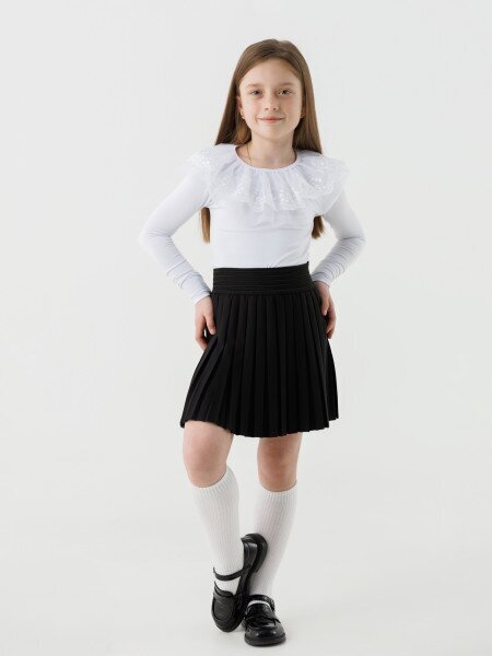 Купить Блуза для девочки Perix 5013 140 см Белый (2000990479839D)(SC) Артикул: 2000990479839 Фото №4